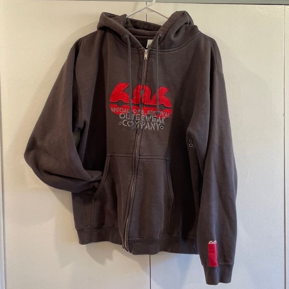 686 Sherpa Hooded Mens Sweatshirt, Small